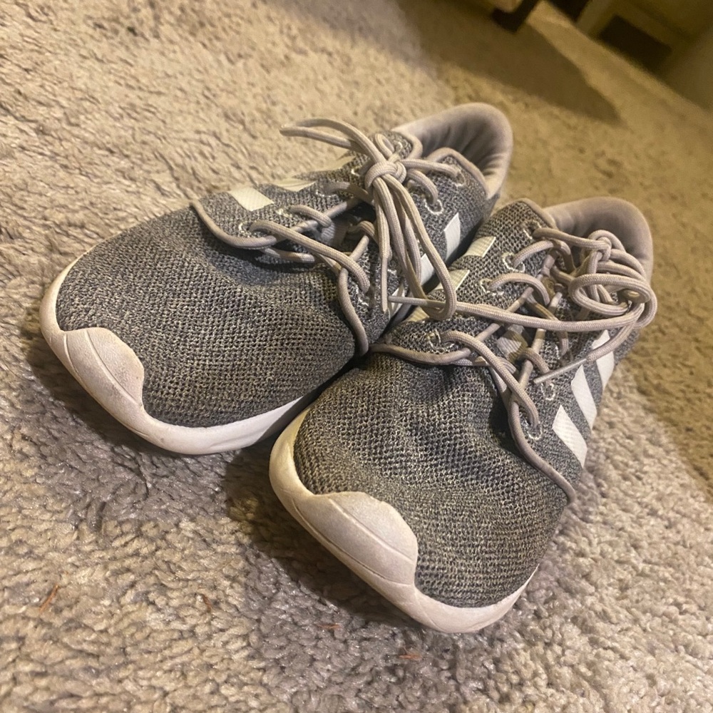 Grey Adidas Workout Shoes